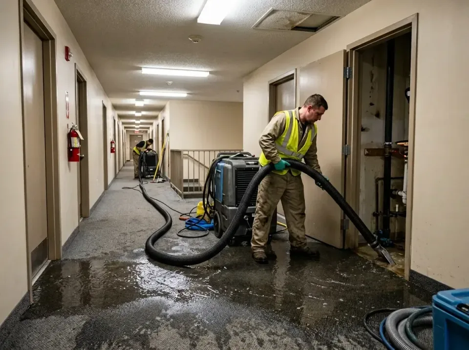 multi-unit-apartment-hallway-f-005 — frequently asked questions, Emergency Burst Pipe Water Extraction & Removal in Solon, OH